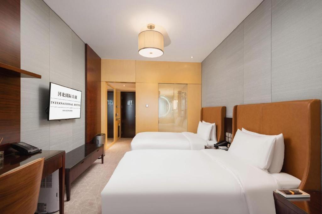 Shijiazhuang International Building Hotel Luaran gambar