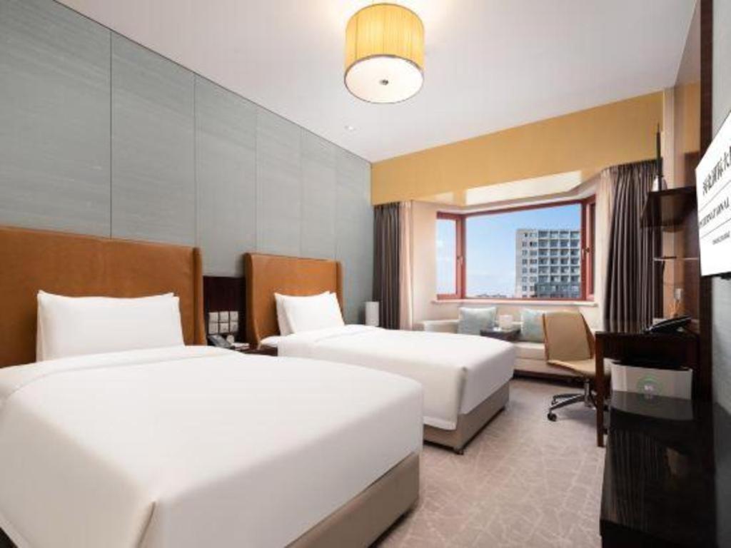 Shijiazhuang International Building Hotel Luaran gambar
