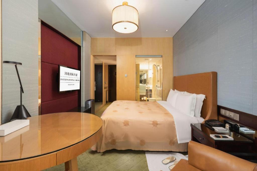 Shijiazhuang International Building Hotel Luaran gambar