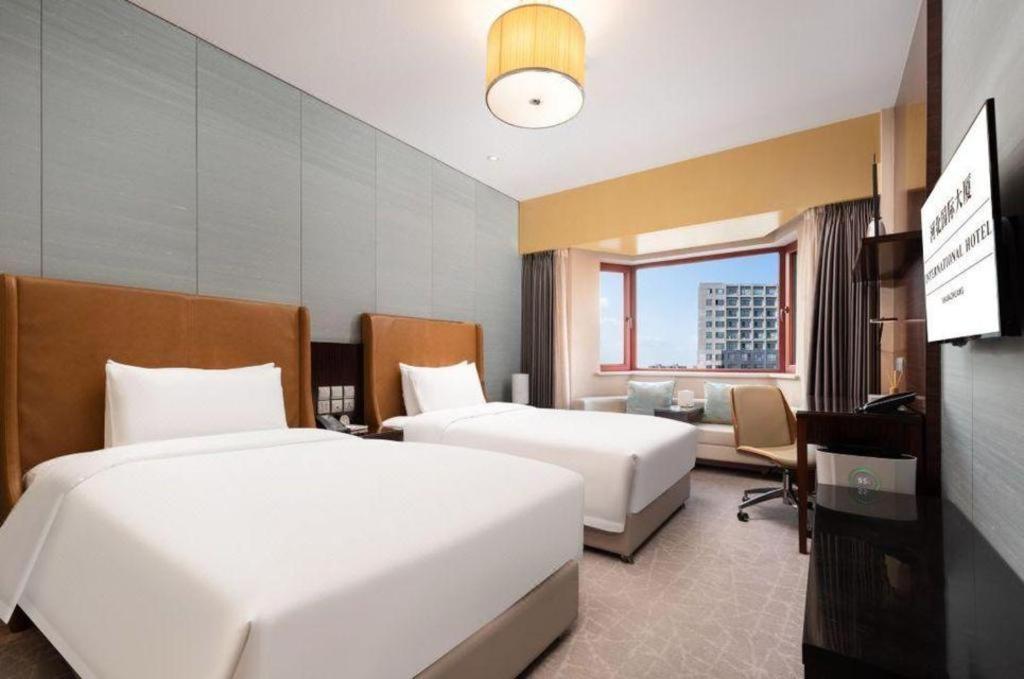 Shijiazhuang International Building Hotel Luaran gambar