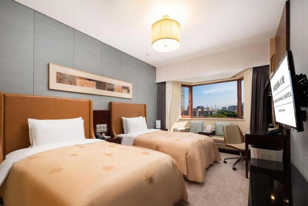 Shijiazhuang International Building Hotel Luaran gambar